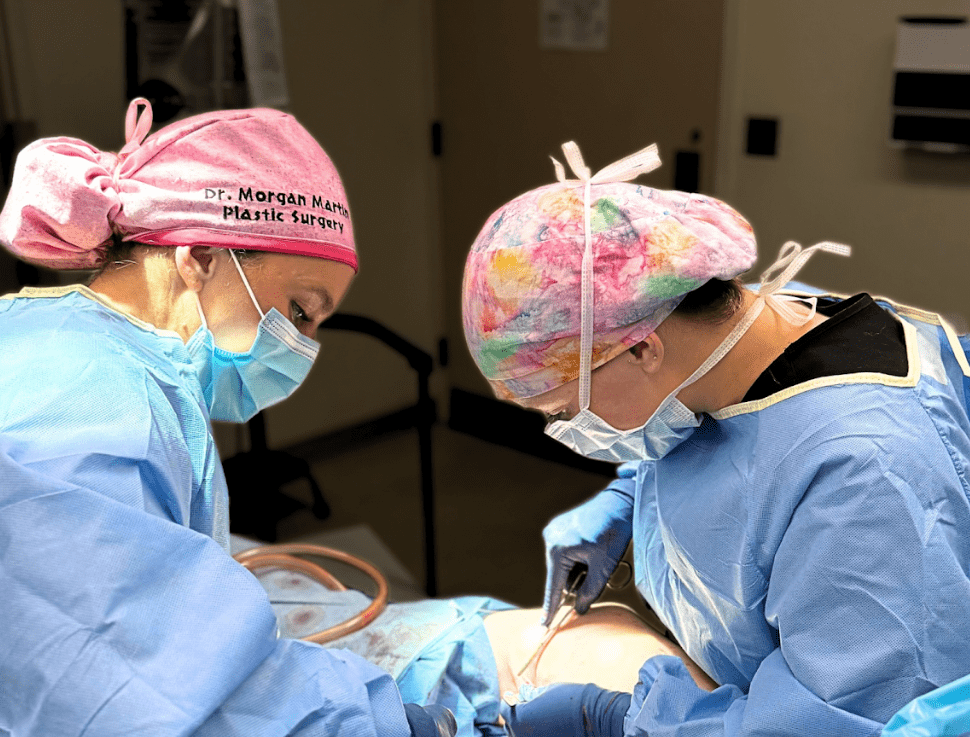 Doctors treating patient - Seidel + Martin Plastic Surgery & Medspa